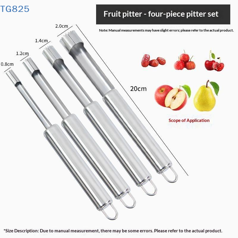 【N】4pcs Fruit Core Remover Cut - Kitchen Gadgets And Tools recension och pris