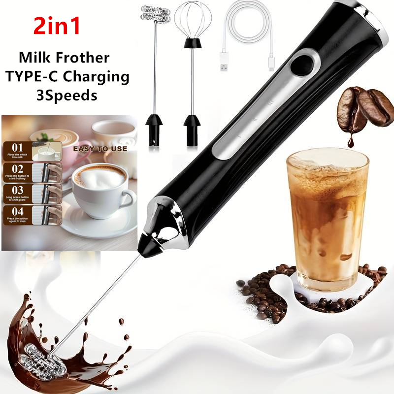 Wireless Electric Milk Frother - Kitchen Gadgets Website recension och pris