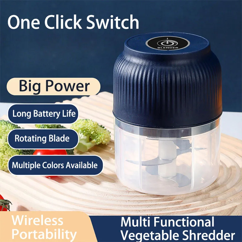 250ml Mini Wireless USB Rechar - Kitchen Gadgets Electric recension och pris