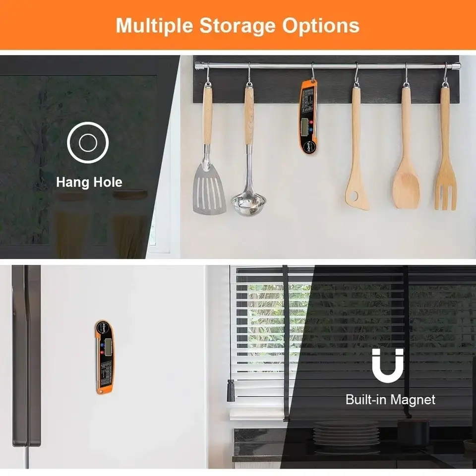 Waterproof Digital Kitchen Foo - Meat Thermometer recension och pris