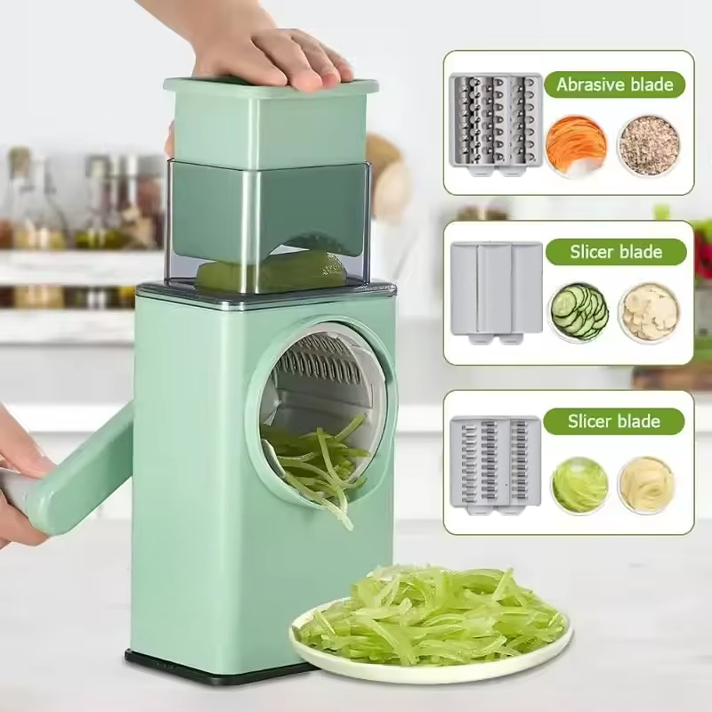 1pc Multi purpose hand cranked - Cheese Grater Box recension och pris