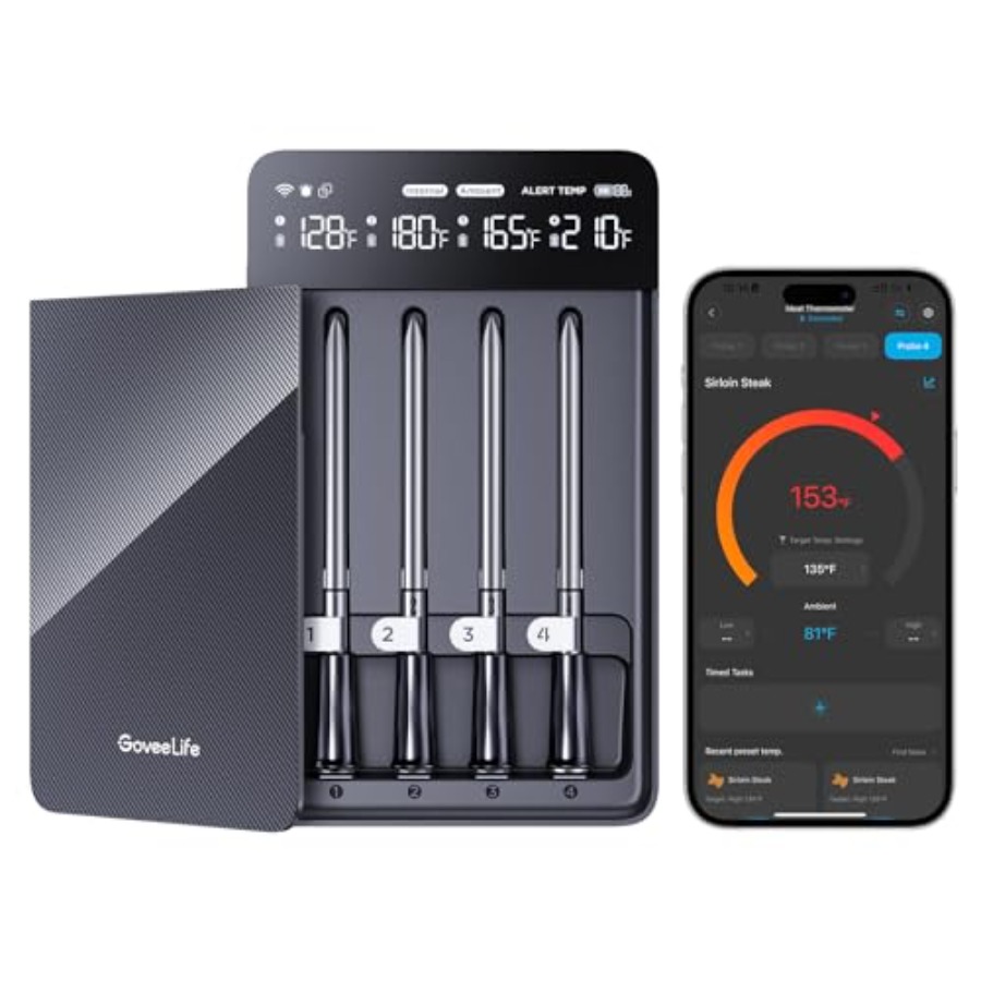 Bluetooth Wireless Meat Thermo - Meat Thermometer recension och pris