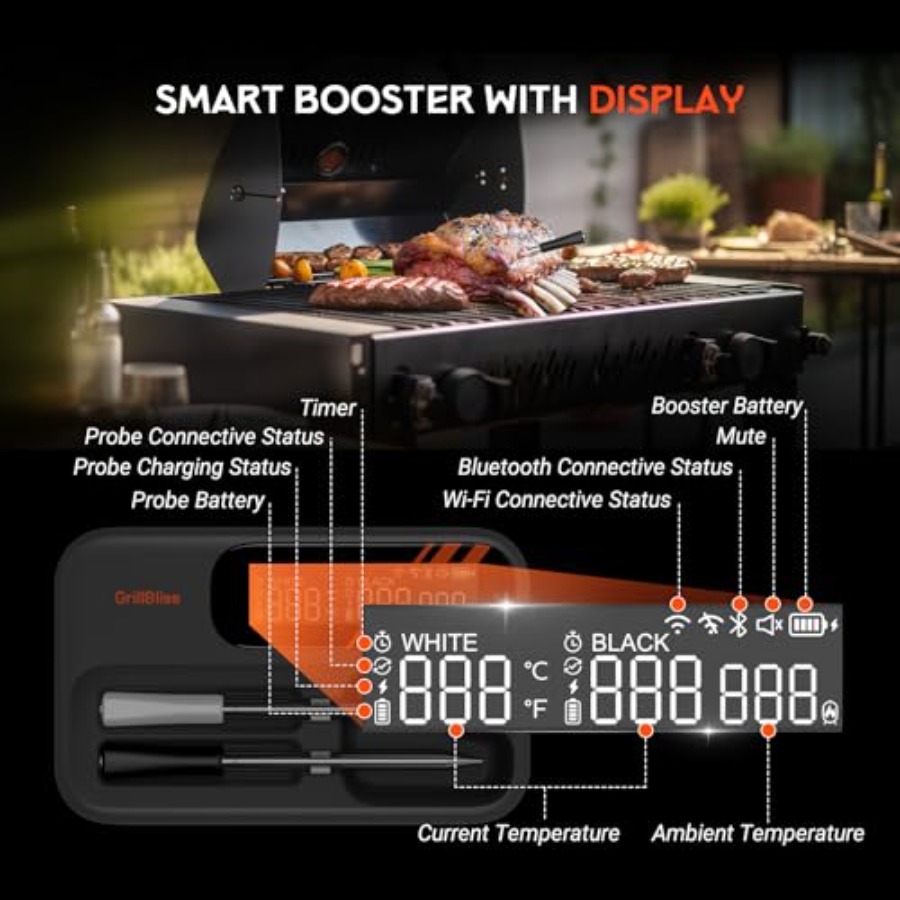 Wireless Meat Thermometer - 5G - Meat Thermometer recension och pris