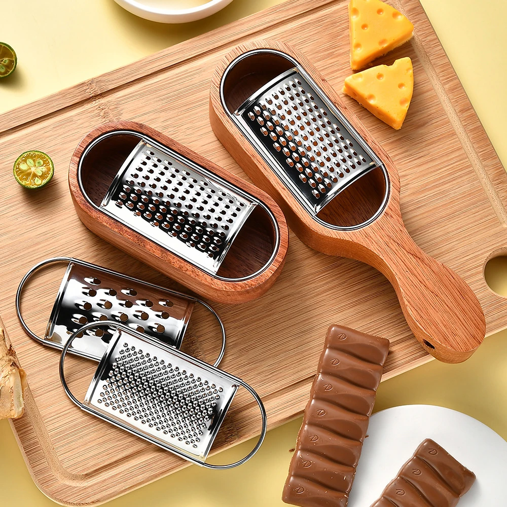 1/3Pcs Cheese Grater Wooden St - Cheese Grater Box recension och pris