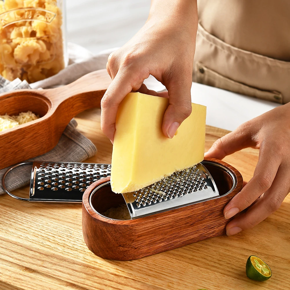 1/3Pcs Cheese Grater Wooden St - Cheese Grater Box recension och pris