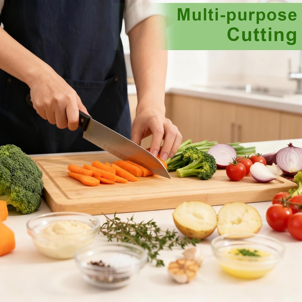 Bamboo Cutting Board with Juic - Bamboo Cutting Board recension och pris